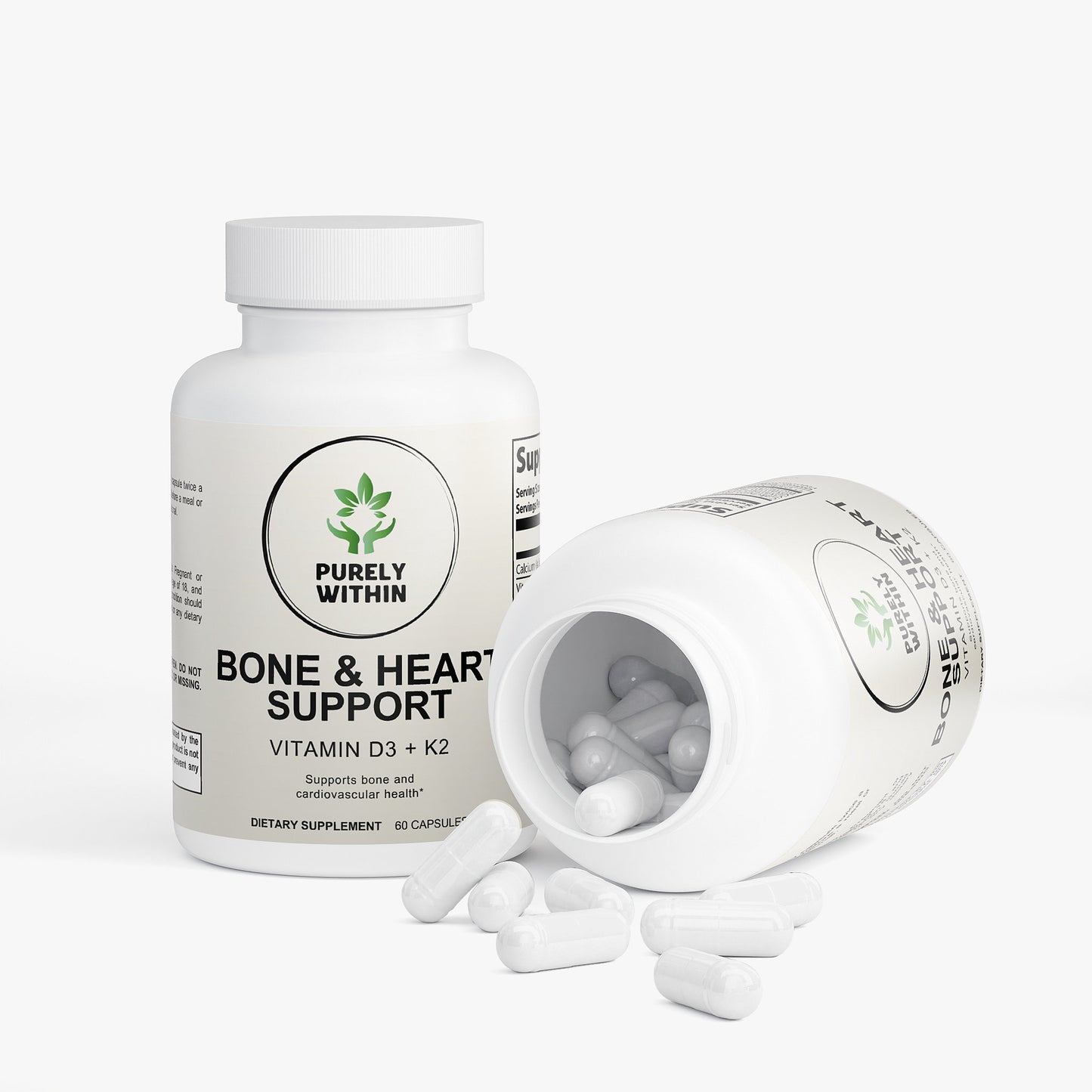 Bone & Heart Support (Vitamin D2 + K3)