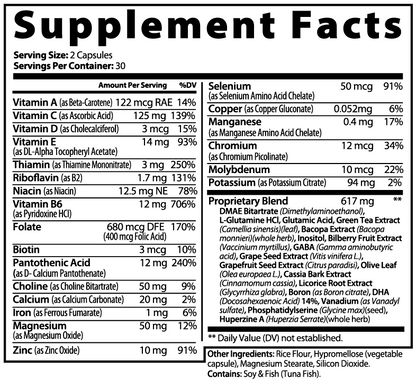 Brain & Focus Multivitamin